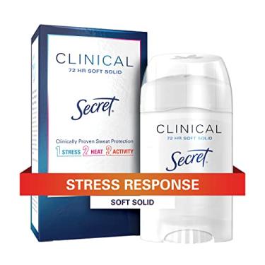 Imagem de Antitranspirante Secret Clinical Strength Smooth Solid Stress Response 45g