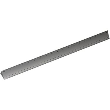 Imagem de Alumicolor Escala de engenheiro triangular de alumínio oco prateado de 3000 Series (3230-1)