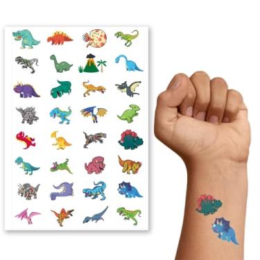 Imagem de Tatuagem Temporária Infantil Dinossauro | Kit Festa 32-017