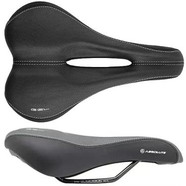 Imagem de Selim Ciclismo Mtb Absolute Em Gel 165Mm X 270Mm Pto/Cnz