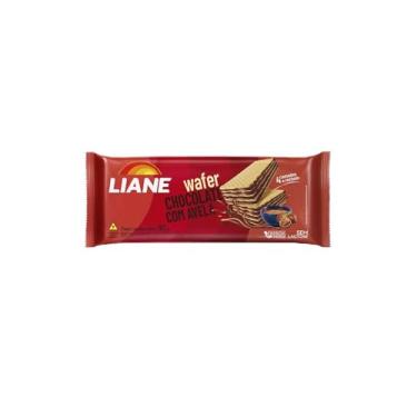 Imagem de Biscoito Wafer Chocolate com Avelã Sem Lactose Liane 90g