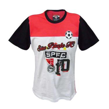 Imagem de Camiseta Infantil do São Paulo Braziline Set-Masculino