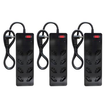 Imagem de Filtro de linha com protetor contra surtos (DPS) - 127/220 volts - 10 