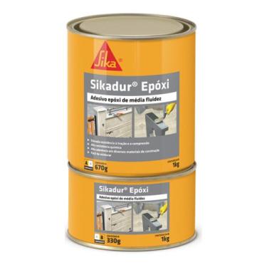 Imagem de Sikadur Epóxi Adesivo Estrutural À Base De Resina 1 Kg