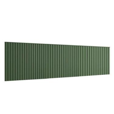 Imagem de Cabeceira Ripada para Cama Super King 400cm 100% MDF - Casa Lar Inco Q