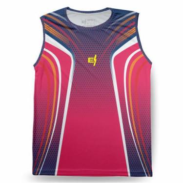 Imagem de Regata Camiseta Cavada Masculina Academia Dry Fitness Protecao UV Seca