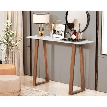 Imagem de Aparador Imperial Pés de Madeira  Móveis Branco Decor - Ofertamo