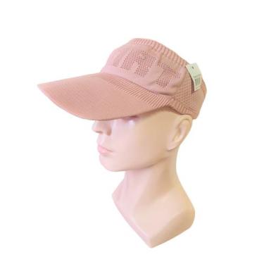 Imagem de Boné Viseira Rosa Esportiva Praia Piscina com Aba Grande - Lynx produç