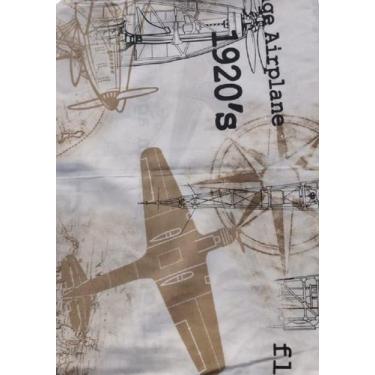 Imagem de Fronha Avulsa Algodão  Várias Estampas - Gifran - Gifran Textil, AVIÕE