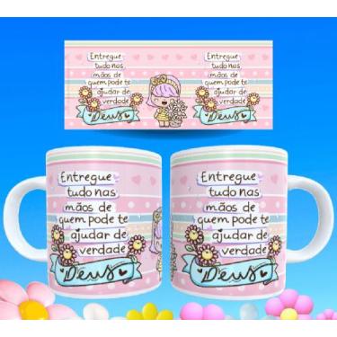 Imagem de Caneca gospel frases religiosas versículos bíblicos motivacionais 82 -