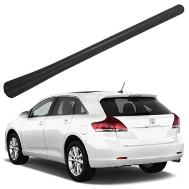Imagem de Antena de borracha para Toyota Venza (2009-2017), Toyota Echo (2004-2005), antena Toyota Venza - à prova de lavagem de carro de 17 cm, substituição interna de mastro de antena de bobina de cobre