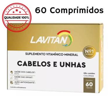Imagem de Lavitan Cabelos e Unhas com 60 - Suplemento Concentrado