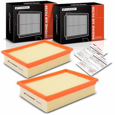 Imagem de A-Premium Filtro de ar do motor de 2 peças compatível com BMW - 1993-2004 - E36 E39 E46 320i, 323i, 323is, 325i, 325is, 328i, 328is, 525i, 528i, 530i, M3, Z3