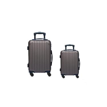 Imagem de Kit 2 Malas De Viagem 10Kg E 23Kg Rodinha 360 E Medidas Anac