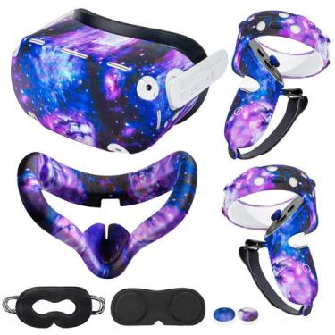 Imagem de Kit de acessórios KANG YU compatível com Oculus Quest 2 Purple