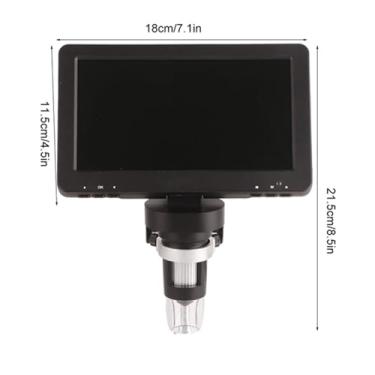 Imagem de Microscópio Digital Elétrico Industrial 12MP de Alta Definição 7in 1200x para Reparo de Telefones Celulares