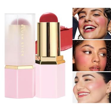 Imagem de Blush Para Maçãs Do Rosto | Blush Líquido Hidratante e Impermeável - Iluminador Facial Natural de Longa Duração para Pele Seca, ou Mista em Maçãs do Rosto, da Sobrancelha e Lábios