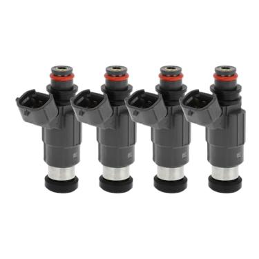 Imagem de TUCKBOLD Injetor de combustível para Mitsubishi Mirage DE 1.5 1997-2002 Flow Match No.730993P/CDH166/MD319790/15710-66D00 Bocal de combustível cinza 4 peças automotivas