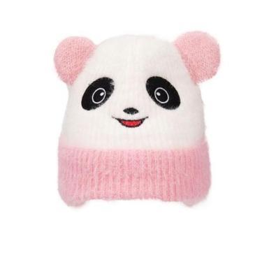 Imagem de Touca Gorro Bebe Infantil Ursinho Panda Super Macia Inverno - D Presen