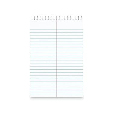 Imagem de Universal Livro Steno 96920, régua Gregg, 15,2 x 22,8 cm, branco, 80 folhas