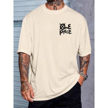 Imagem de Camisa Camiseta Streetwear Anime Piece Luffy Chapéus Palha Gear 5 - DM