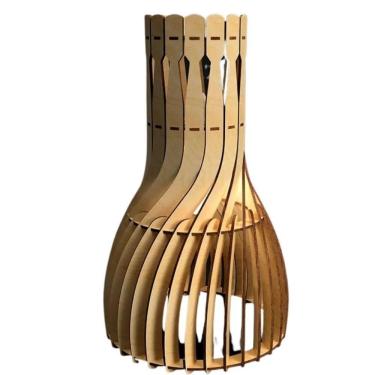 Imagem de Luminária Teto Tipo Pendente Parafuso Mdf - Completa Mdf Cru