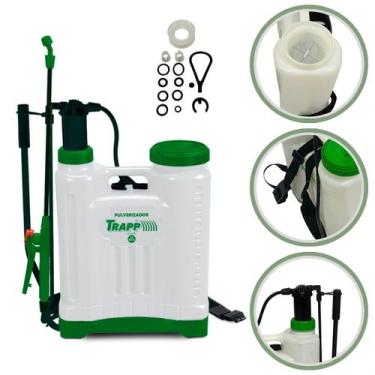 Imagem de Bomba Pulverizador Manual Costal Veneno 20 Litros Maquina Bater Passar