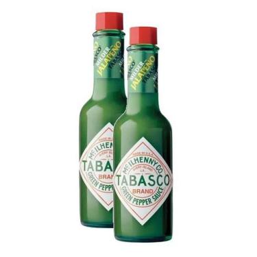 Imagem de Kit 2 Molho De Pimenta Tabasco Jalapeño 60ml