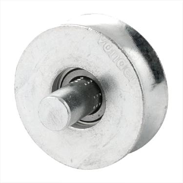 Imagem de Roldana para Portão 2" Tipo U Aço Zincado R.pino - Vonder