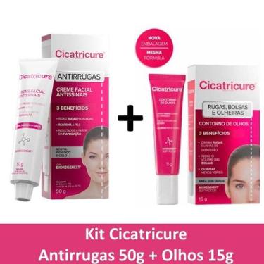 Imagem de Kit Cicatricure Anti Idade 50g E Contorno Dos Olhos 15g - Genomma