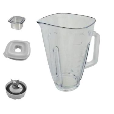 Imagem de Copo Completo Faca Branca Liquidificador Walita RI2240 - Philips Walit