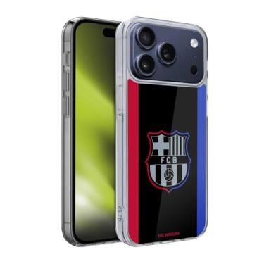 Imagem de Head Case Designs Capa de gel oficialmente licenciada pelo FC Barcelona Away 2024/25 Crest Kit [proteção de grau militar] compatível com Apple iPhone 17 Pro