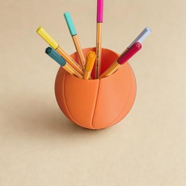 Imagem de Porta Lápis e Canetas Bola de Basquete