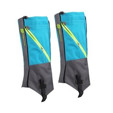 Imagem de Polainas de legging de neve para uso ao ar livre para caminhadas, escaladas, caça - design respirável de camada dupla mantém os pés aquecidos e secos - material de nylon, tamanho grande - unissex -