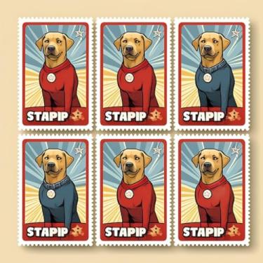 Imagem de Adesivo de Parede Infantil Animais Fofos e Super-Heróis para Quarto Kawaii Colorido 50x50cm