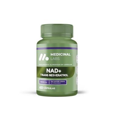 Imagem de NAD + TRANS RESVERATROL 600MG 60 CAPSULAS - MEDICINAL LABS