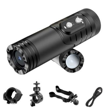 Imagem de bayehngs Câmera de capacete WiFi, câmera HD 1080p para capacete de motocicleta, câmera de ação à prova d'água IP66 para carros, bicicletas, motocicletas e capacete esportivo (sem cartão)