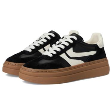 Imagem de Steve Madden Tênis Dodge Feminino, Preto/Branco, 6