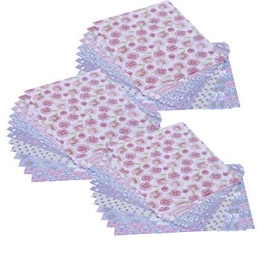 Imagem de Papel de fundo de diário DIY Multi padrão Acessórios decorativos de scrapbook para álbuns de fotos Cartões de felicitações Artesanato feito à mão Papel offset duplo 42 unidades