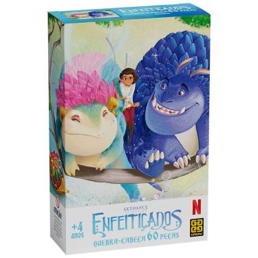 Imagem de Quebra-Cabeça Enfeitiçados 60 Peças - Grow