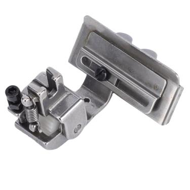 Imagem de POCREATION Pé de Rolo Ajustável, Acessório para Máquina de Costura Com Rolo de Plástico para Banda Elástica de Borda de Renda, Aço Inoxidável para Fábrica de Confecção Industrial ou