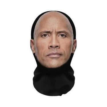 Imagem de Máscara Facial Engraçada Impressa Em 3D Realista, Malha Elástica, Cobe