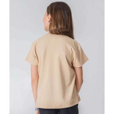 Imagem de Camiseta Juvenil Mickey Disney Tam 06 a 14 Bege-74102, Bege escuro, 10