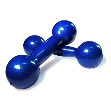 Imagem de 2X Par Halter Emborrachado 0,50 Kg Peso Halter Academia Tr