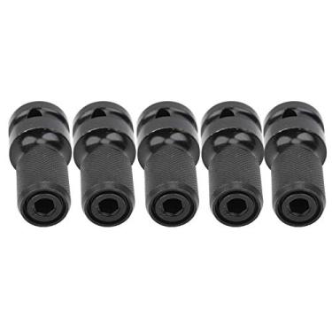 Imagem de Garosa Adaptador de Soquete de Chave Elétrica, Conversor de Bit Hexagonal de Aço Carbono 1/2 Quadrado a 1/4 Com Ejetor Telescópico, Acessório de Ferramenta Elétrica Profissional para Projetos