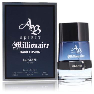 Imagem de Col. Masculina Spirit Millionaire Dark Fusion Lomani 100 Ml Eau De Parfum