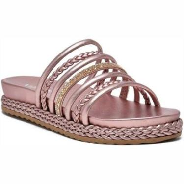 Imagem de Sandália Papete Strass Tendência Verão 23-10412 Via Marte-Feminino