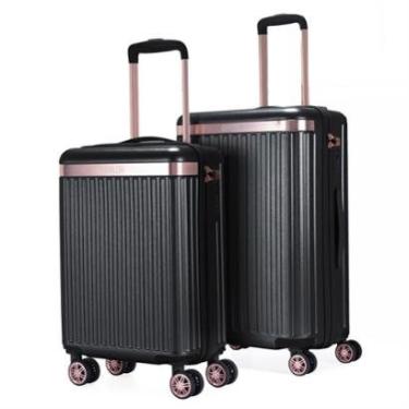 Imagem de Kit 2 Malas de Viagem Cavalera ABS TSA Resistente C/ Cadeado-Feminino