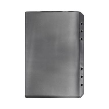 Imagem de Pasta Organizadora Transparente A5 Com 6 Furos E Alça Para Scrapbook, 