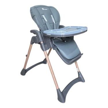 Imagem de Cadeira de Alimentação Alta Easy Cinza 2 em 1 Passear - 35344, Easy